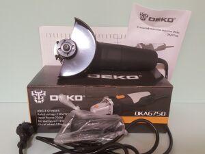   "" DEKO DKAG 750W/125mm (063-4164)