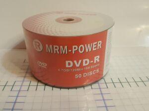   MRM DVD-R 4,7GB 120 min 16X  1 .  50  