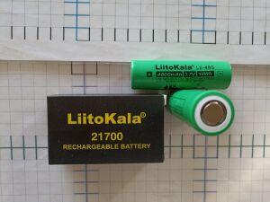  Li-ion 21700 Liitokala 4800 mah " Liitokala Lii-48S- XS " (  4600 mah ) 