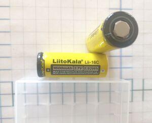  Li-ion 18500 LiitoKala XS Lii 16C 3.7V 1600 maH   ( 1500 , 10  3  , 37  )