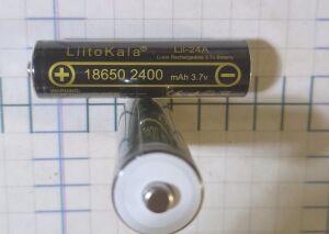  Li-ion 18650 2400mah " XS LiitoKala Lii-24A -   " (  2400 h ) .