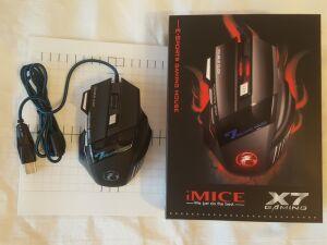   "  X7 Gaming Mouse IMICE "