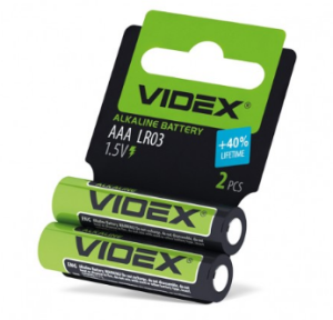  VIDEX LR-03 2pcs SHRINK CARD (60/720)