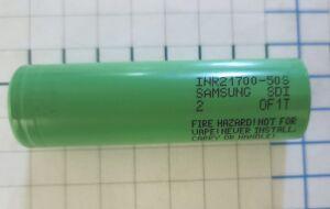  Li-ion 21700 " Samsung 50 S " (  5000 mah ,15A  3  , 10 ).