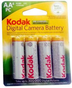  KODAK AA 2100 mAh DIGITAL BP-4