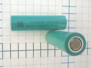  Li-ion 18650 1500mah " INSTRUMENT YHF 24C06  - " ( - 1650maH , 16A  3- , 14 ) . .