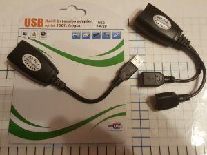 - USB ( Extender)    1M 2F (RG 45) H60