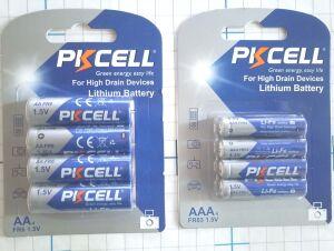  PKCELL FR-06 LITHIUM   BL-4