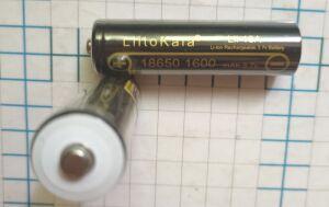  Li-ion 18650 1600mah " XS LiitoKala Lii-16A -   " (  1450 h )