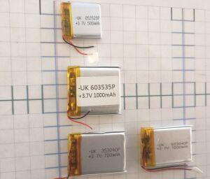  30 mm LP 603040 P-PCM (Li-POL 3.7V 1800mAh) -UK series ( 6mm 30mm 40mm) 