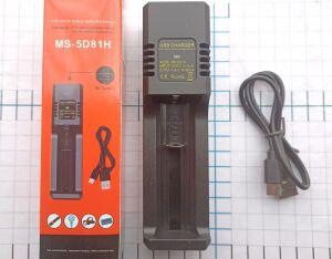   1 Li  18650 " MS - SD 81H 18500 14500 16340 26650 -  Type C " .