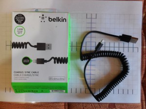  IPHON 5 - USB " BELKIN  1,8  "