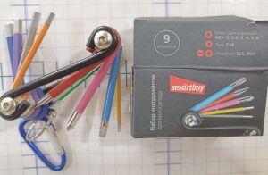   " SmartBuy " 9 . SL5,PH5,HEX 2, 2.5 , 3., 4 , 5 , 6 TorX 3.0 ( sbt-mts-9 )