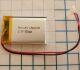  23 mm LP 602338-PCM (Li-POL 3.7V 500mAh) Policell.